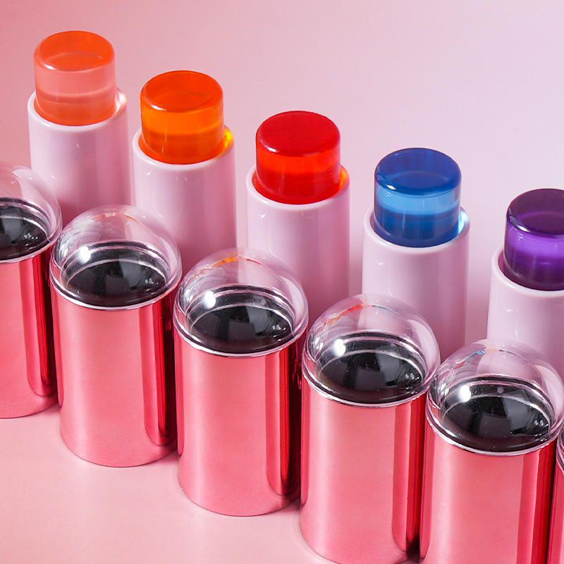 6 cores Low MOQ Jelly Blush Lip & Cheek Tint Cooling Water Milk Blush Jelly Tint Lip Cheek Blush Stick Jelly