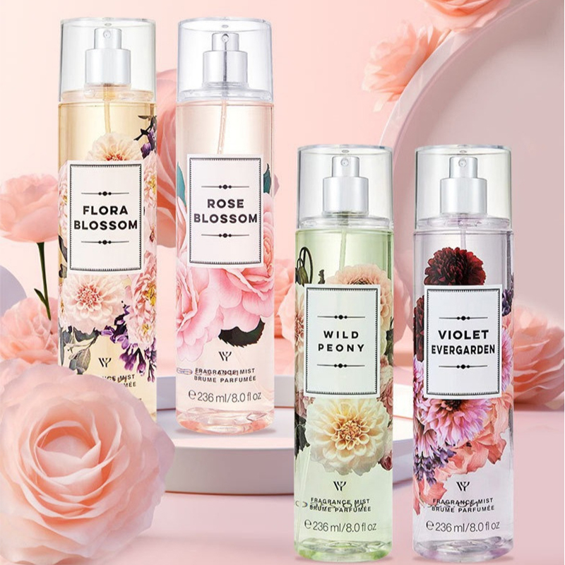 névoa duradouro do corpo do respingo do pulverizador de perfume da fragrância 236ml para senhoras