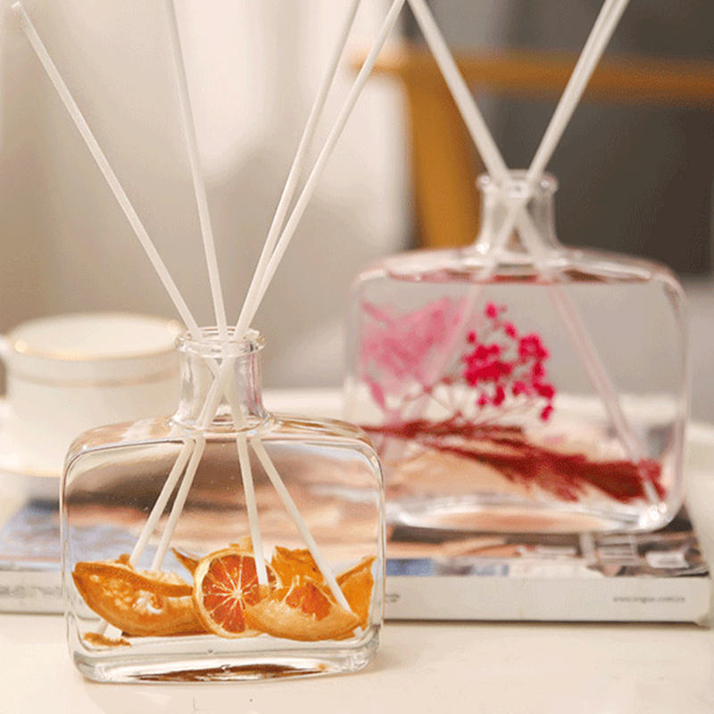 100ml /200ml fragrância doméstica óleo essencial preservado difusor de junco de flor seca para presente de decoração de casa